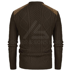 Pull en laine 100% respirant de qualité supérieure avec logo frontal, collection hiver pour hommes, best-seller - Product Image 6