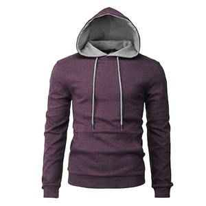 เสื้อฮู้ดผู้ชายสำหรับฤดูหนาว ผ้าระบายอากาศเป็นมิตรกับสิ่งแวดล้อม แขนยาว มีกระเป๋า  รับสกรีนโลโก้และงานพิมพ์ - Product Image 6