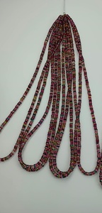 Cuentas de turmalina natural de alta calidad, multicolor, facetadas, en forma de disco/rueda, cuentas de piedras preciosas para joyería, las más vendidas. - Product Image 6
