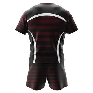 Uniforme de Rugby Unisex Personalizable, Transpirable, de Secado Rápido, 100% Poliéster, Logotipo Personalizado, Resistente, Buena Calidad, Mejor Precio - Product Image 3