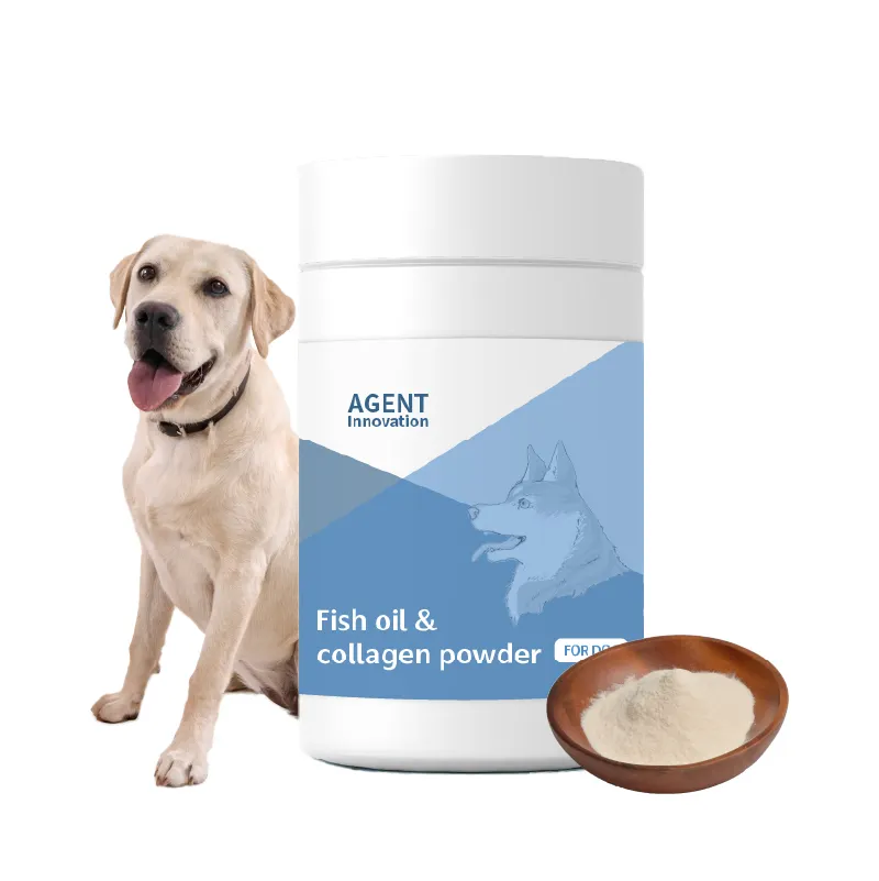 Fish oil & fish collagen powder for dogs