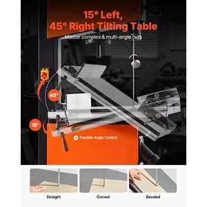 Sega a Nastro per Falegnameria da 18 Pollici con Motore da 2240W 3HP, Altezza Massima di Taglio 16 Pollici, Tavolo in Ghisa 27,2 X 20, Prodotto dell'Anno 2022 - Product Image 3