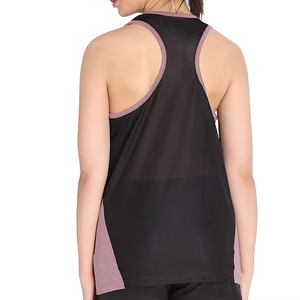 Purple Sleeveless Comfortable Scoop Neck Tank <b>Top</b> Women Soft Fleece Casual Eco-Friendly Workout Daily Wear Layering Breathable - Product Image 4