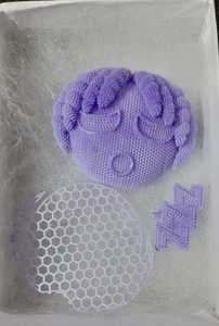 Colgante de Lujo de Plata 925 Bicolor con Diseño 3D de Dibujos Animados Personalizado, Totalmente Engastado con Moissanita, Certificado, Estilo Hip Hop Rapper, Joyería - Product Image 5