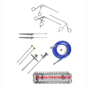 ชุดเครื่องมือผ่าตัดข้อเข่าแบบส่องกล้อง BISONS ทำจากเหล็กกล้าไร้สนิม ชุดเครื่องมือผ่าตัดกระดูกและข้อแบบส่องกล้อง - Product Image 2