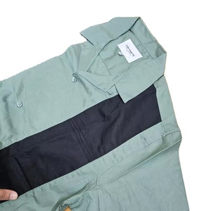 เสื้อเชิ้ตแขนสั้นผู้ชาย ผ้าซาตินลำลอง ไม่เป็นขุย ลายเรียบ ระบายอากาศได้ดี เป็นมิตรกับสิ่งแวดล้อม เหมาะสำหรับลุคฤดูร้อนที่สมบูรณ์แบบ - Product Image 3