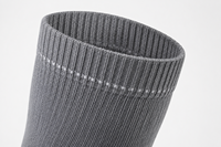 Chaussettes de sport de compression hivernales, montantes (au-dessus du genou), tubulaires, 20-30 mmHg, en tricot Spandex/Coton, avec logo imprimé numériquement, pour adultes
