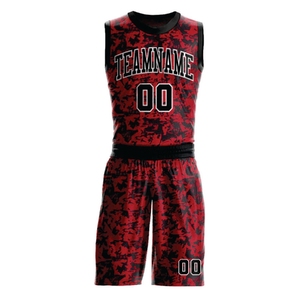 Ensemble d'uniformes de basketball athlétiques pour les matchs de compétition, maillot à séchage rapide et shorts d'équipe durables - Product Image 4