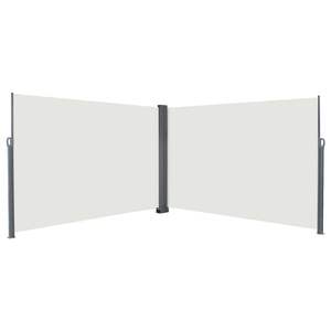 Auvent latéral rétractable en métal 236,22 x 78,74 po pour abri extérieur et protection solaire - Product Image 1