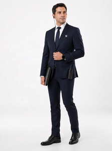 Uniformes de stewardess pour hommes en viscose sur mesure à manches longues |   OEM ODM |   Uniforme du superviseur des services VIP premium pour passagers à l'aéroport - Product Image 2