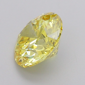 Exquisito Diamante Amarillo de 2 Quilates, Corte Redondo, Raro, de Color Fantasía, Brillante, Diamante Suelto para Joyería de Lujo Personalizada, Obra Maestra - Product Image 4