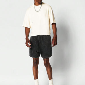 Camisetas de Algodón para Hombre al por Mayor, Camisetas de Gimnasio de Alta Calidad, Moda de 230g, Tallas Grandes, Lujo para Hombre y Mujer, Venta al por Mayor B2B - Product Image 2