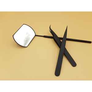 Pinzas Profesionales para Pestañas de Acero Inoxidable de Precisión con Punta Suave, Calidad de Salón, para Artistas de Pestañas - Product Image 1