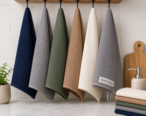 Ensemble de torchons de cuisine de haute qualité en coton premium, ultra absorbants, séchage rapide, doux, réutilisables, pour la cuisine, la salle à manger et la maison - Product Image 5