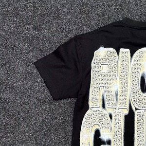 เสื้อยืดพิมพ์ลายคุณภาพสูง ปรับแต่งได้ตามต้องการ สำหรับฤดูร้อนปี 2025 ทรงหลวม น้ำหนักเบา พิมพ์โลโก้แบบดิจิทัลระดับพรีเมียม - Product Image 3