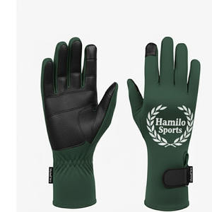 Gants en cuir de haute qualité pour hijab, confortables, en tissu flexible, compatibles avec les écrans tactiles, caractéristiques thermiques pour les femmes musulmanes - Product Image 2