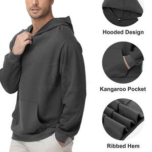 Sudaderas Duraderas de Alto Gramaje, Tejido Suave, Cálidas y Cómodas, para Actividades al Aire Libre - Product Image 4