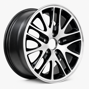 Nuevo Diseño de Ruedas de Aleación de Aluminio 5x114.3 de 16 Pulgadas con Offset de <span class=keywords><strong>55</strong></span>, Ruedas Negras para Automóviles de Pasajeros para Honda - Product Image 5