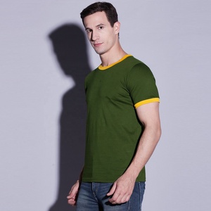 Camiseta de Algodón de 180 GSM, Logotipo Personalizado, Fabricante OEM, Venta al Por Mayor, Cuello Redondo, Lisa, Casual, para Hombre y Mujer, Proveedor al Por Mayor - Product Image 2