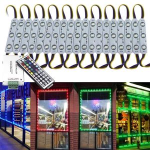 RGB SMD 5050 3-LED Module Light 12V Sign Letter Channel Lamp for Store Window with Controller - Product Image 1