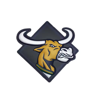 Parches de PVC de goma 3D personalizados para coser en sombreros y prendas de vestir, venta al por mayor, alta calidad, ligeros, de chenilla, con el mejor logotipo, nueva llegada - Product Image 5