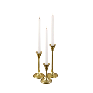 Candelabro moderno de latón con diseño entrelazado para decoración del hogar, portavelas cónicos de metal de latón hechos a mano - Product Image 3