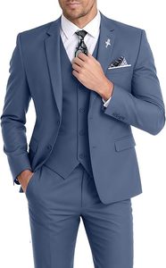Traje Elegante Formal para Novio, Pantalón y Chaqueta, Atuendo para Boda o Fiesta - Product Image 4