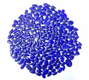High Quality Top Grade Natural Lapis Lazuli Polished Free Size Loose Gemstone Cabochon Lot for Healing Jewelry Gift - Product Image 6