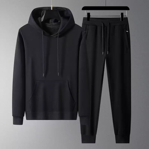 Ensemble de survêtement pour homme en molleton de coton durable, sweat à capuche et pantalon de jogging, fermeture éclair intégrale, vêtements de sport personnalisés - Product Image 6