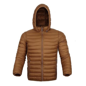 Men's Fashion Puffer Jacket Cotton Filled Thermal Winter Outerwear Winter Casual Men's Puffer Jacket Windproof <b>Thick</b> <b>Quilted</b> - Product Image 1