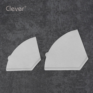 กระดาษกรองกาแฟ Clever Coffee Filter Paper สำหรับเครื่องชงกาแฟ Clever Dripper รูปทรงสี่เหลี่ยมคางหมู ผลิตจากเยื่อไม้ธรรมชาติ 100% ได้รับการรับรอง ผลิตในญี่ปุ่น ดีไซน์คลาสสิก มีสินค้าพร้อมส่ง - Product Image 4