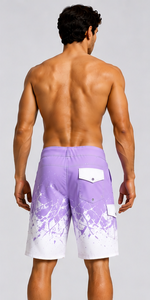 Fashion <b>Mens</b> Board Shorts Custom OEM Wholesale Printed Swim <b>Trunks</b> Quick Dry Beach Shorts Surfing Swimwear Polyester Pocket Draw - Product Image 5