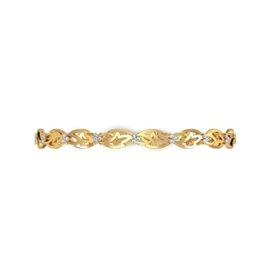 Anillo Étnico para Mujer AJRETAIL con Diamante Natural de 0.48ct en Oro Amarillo de 14KT, Color HI, Claridad VS/SI, Talla 2.25 - Product Image 3