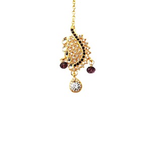 Elegant Rhinestone Teardrop Pendant Necklace with Crystal and Clear Stone <b>Drop</b> for Wedding Jewelry - Product Image 1