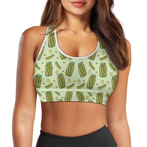 New arrival high demanding best manufacturingwomen Sports Sublimation <b>Bra</b> High Impact Cross Back Women Anti-btacterial Women - Product Image 2