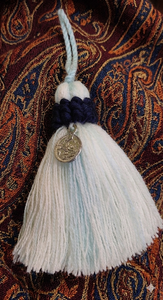 Bohemian Cotton Tassel Decor Hanging Ornament Round Shape Indoor Home Decor Living Room All Seasons Feature Tassels - Product Image 4