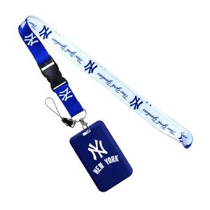 Lanière de cou en polyester tissé personnalisée style MLB pour carte d'identité, porte-badge durable pour événements sportifs et promotions - Product Image 6