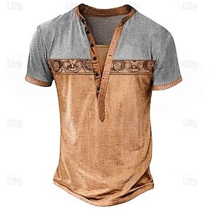 เสื้อยืดคอตตอนเนื้อหนาพิมพ์ลายโลโก้ด้านหน้าด้วยเทคนิคซิลค์สกรีน ทรงปกติ สำหรับผู้ชาย ผ้าสองชั้นแบบ Gemstone - Product Image 3