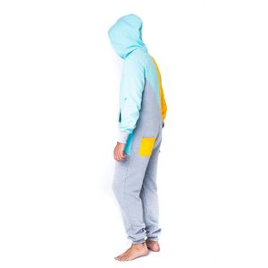Pijamas Enterizos con Capucha Color Gris Sombra para Toda la Familia, para Niños, Niñas, Hombres y Mujeres - Product Image 3