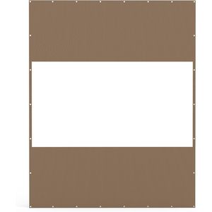 Tenda a Pannello Trasparente per Esterni da 18 oz, Resistente alle Intemperie, Impermeabile in PVC e Poliestere, Antistrappo per Patii e Gazebo - Product Image 1
