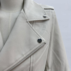 Chaqueta de Cuero para Mujer, con Interior Suave, Ideal para el Uso Diario, Chaqueta de Cuero Hecha a Medida - Product Image 2