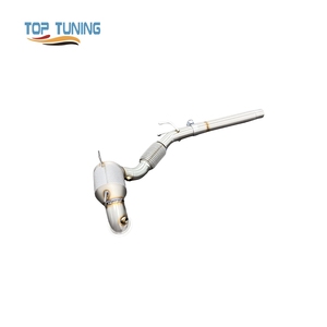 Tuyau d'échappement haute performance pour Volkswagen <span class=keywords><strong>Golf</strong></span> <span class=keywords><strong>7</strong></span> 1.4T, tuyaux d'échappement premium en acier inoxydable, tuyau d'échappement droit - Product Image 1