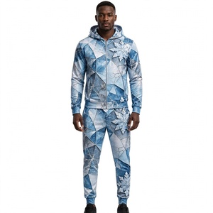 Chándal Sublimado Personalizado para Hombre Diseñado con Tela Suave Ofrece Ajuste Flexible Chándal Sublimado para Hombre para Ropa de Entrenamiento - Product Image 1
