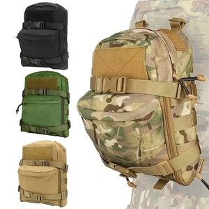 Mochila Riñonera Impermeable de 20-35L con Marco Externo Transpirable y Duradero, Diseño Geométrico, Sistema Molle, Puerto USB y Material ABS para Exteriores - Product Image 5