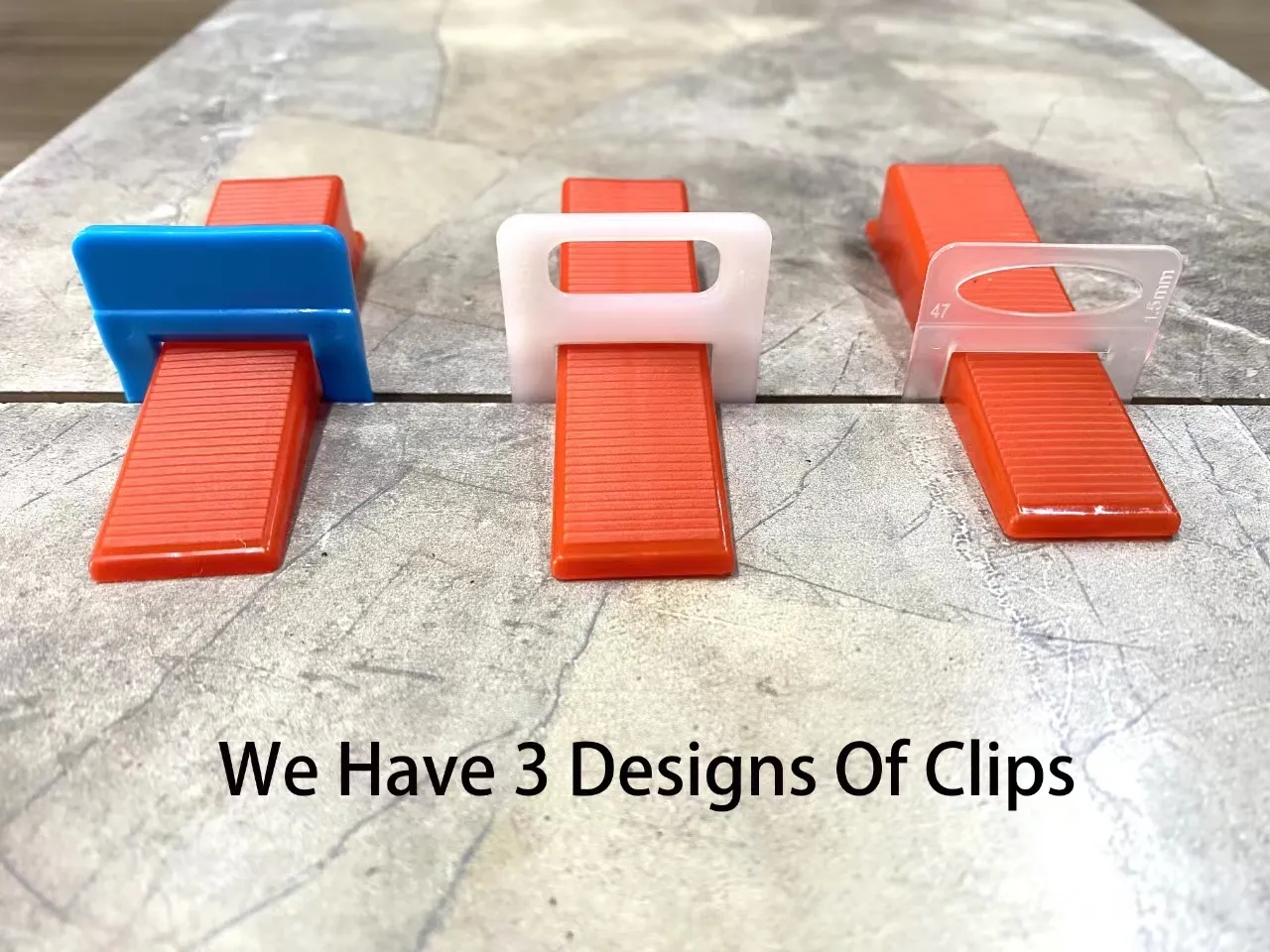 Espacios de azulejos huecos de 3mm sistema de nivelación de azulejos clips de clip nivelador de porcelana sistema de cuña placas base accesorios de nivel profesional