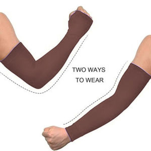 Mangas de compresión transpirables de alta calidad con protección UV antibacteriana para fútbol, running, senderismo al aire libre, ajuste cómodo - Product Image 4