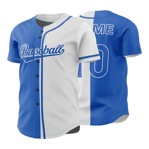 Offre Spéciale personnalisé 100% Polyester nouveau maillot de Baseball à séchage rapide personnalisé en gros maillots de Baseball personnalisés meilleur - Product Image 1