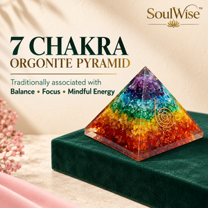 Pyramide d'orgonite arc-en-ciel sculptée à la main en pierre précieuse, décoration en cristal de Chine pour la méditation, la maison ou comme cadeau - Product Image 3