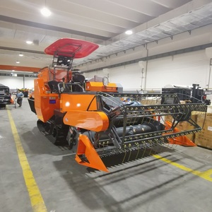 Moissonneuse-batteuse de haute qualité pour maïs, blé, riz, ail – Machine agricole à engrenages, prête à l'emploi, prix de gros - Product Image 2