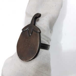 Ronds de serviette de moulage en métal uniques faits à la main Style de conception orientale pour les fêtes - Product Image 3